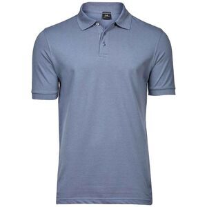 Tee Jays Mens Luxury Stretch Pique Polo Shirt / Denim